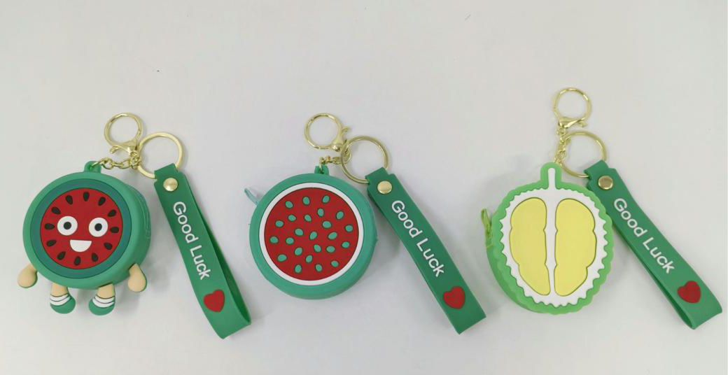 سرکلیدی کیفی اویزدار طرح میوه عروسکی